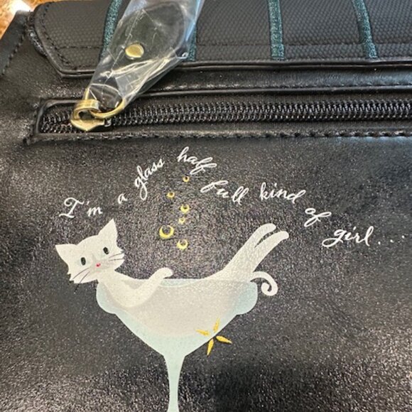 NWT Vendula London Purrlesque Club Mini Grace Bag - Picture 3 of 7